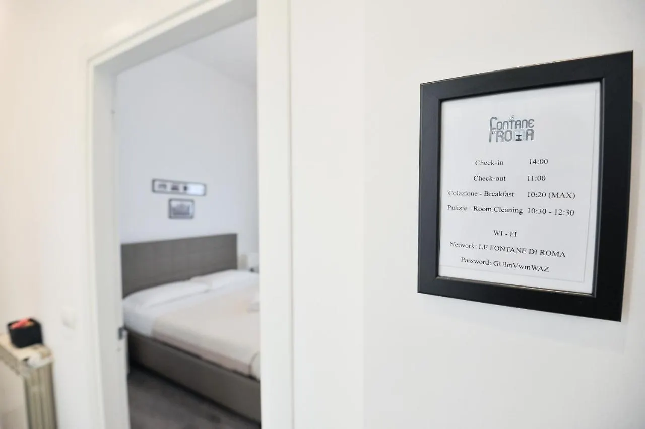 Le Fontane Di Roma Hotel Guest house Rome